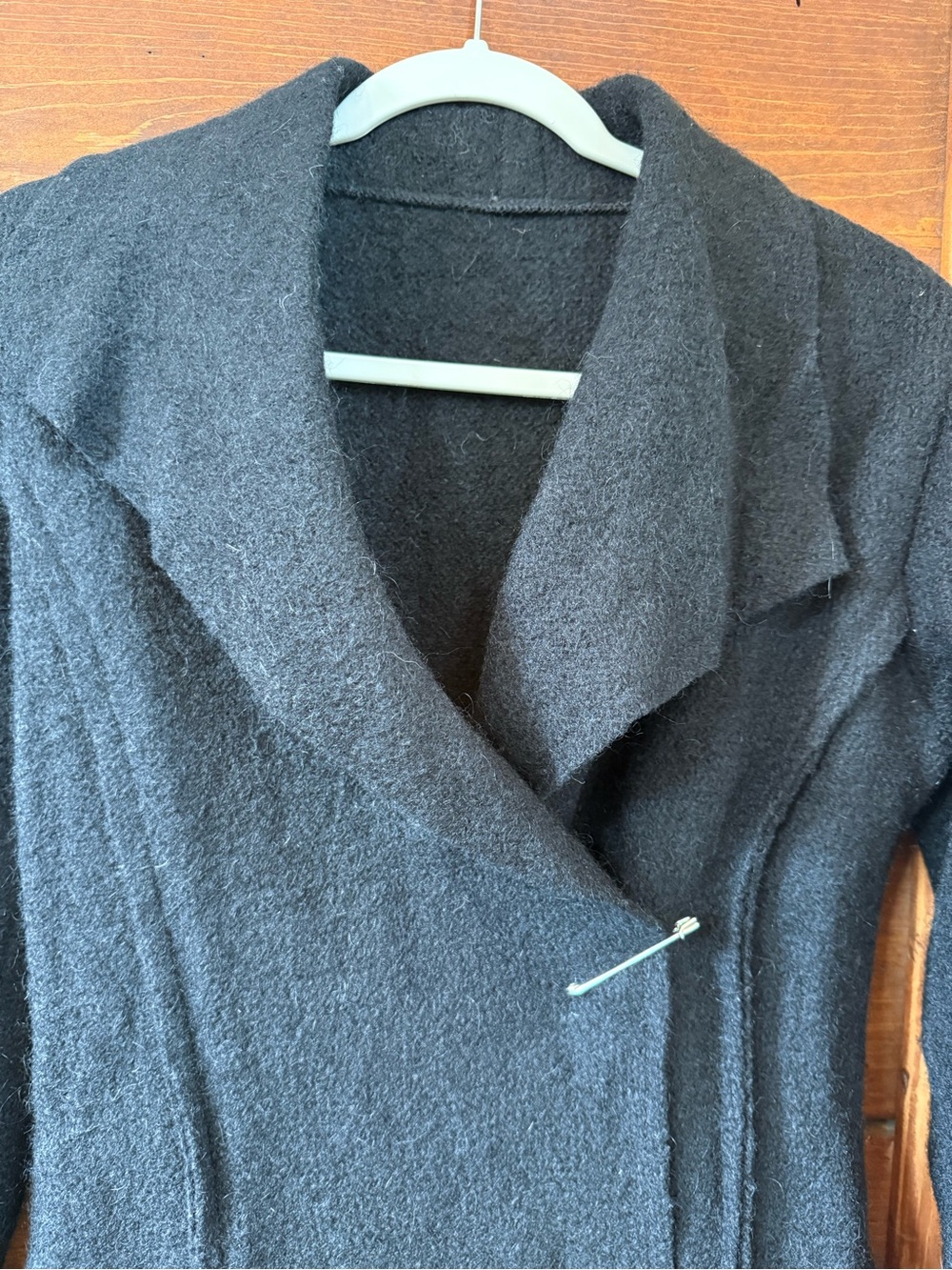Icelandic Open-Front Sweater, women’s, handmade and authentic. - Picture 4 of 6
